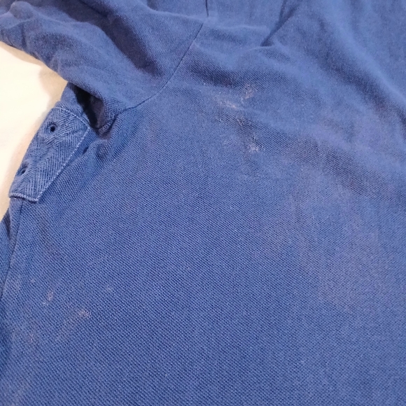 Polo by Ralph Lauren Men's Blue Polo Shirt 2xlt - Picture 11 of 11